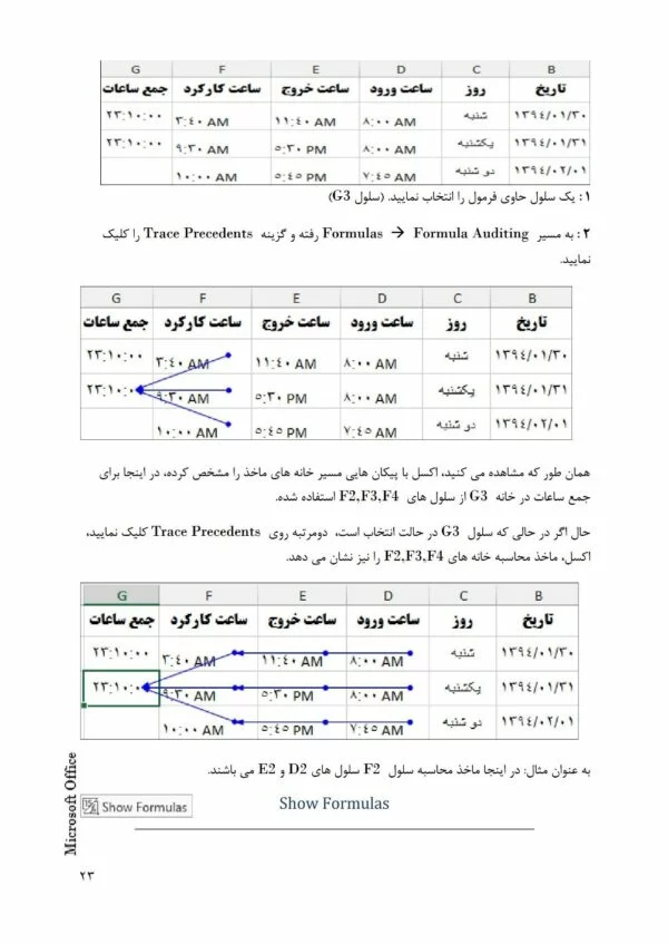 آموزش اکسل پرشین فای