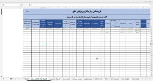کاربرگ وام و بیمه تکمیلی
